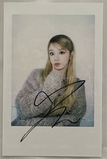 i-dle YUQI MS8.0 雨琦拍立得