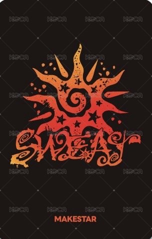 單曲三 ms 5.0 線下 簽售卡 絲帶臉飾ver. 背面