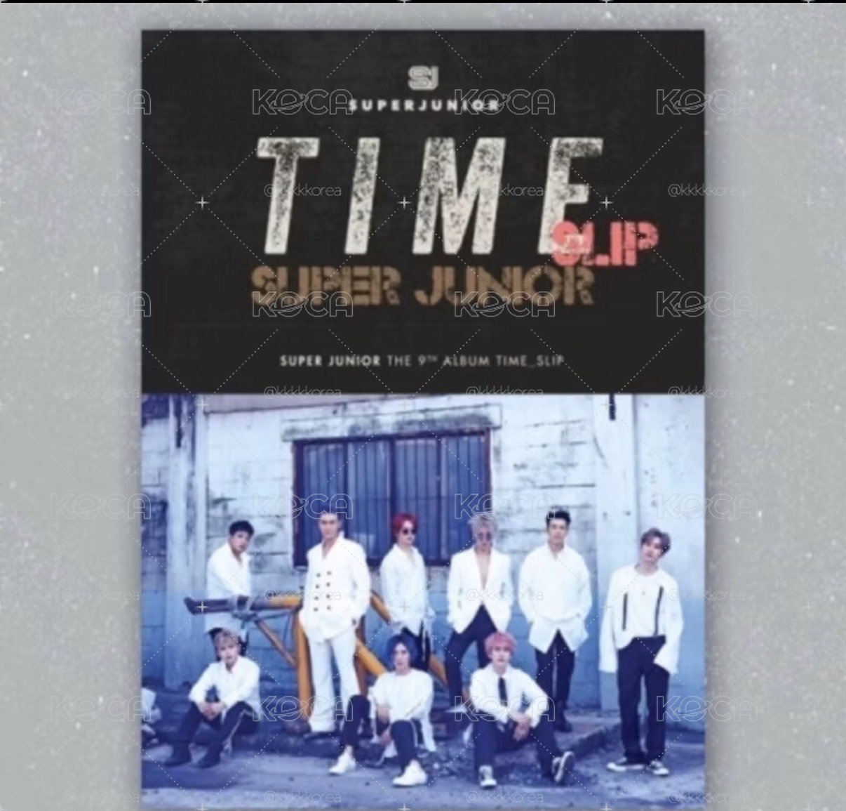 SUPER JUNIOR Timeslip 九輯 空專無小卡