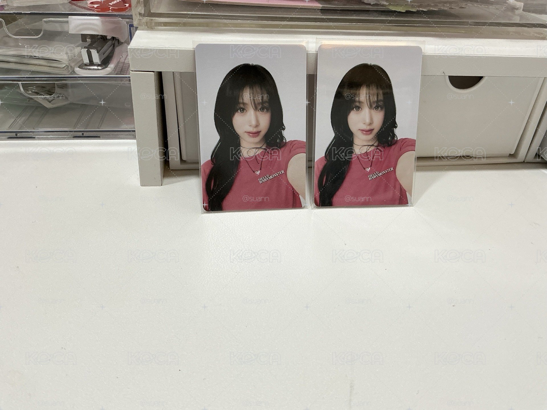 UT代言卡*2 賢