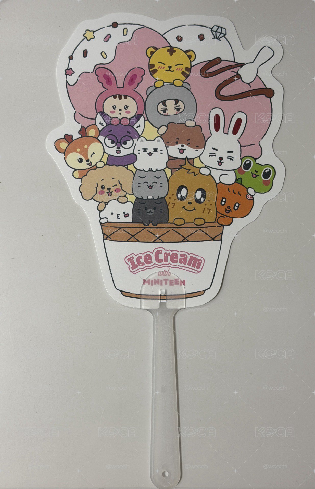 Miniteen冰淇淋快閃店扇子
