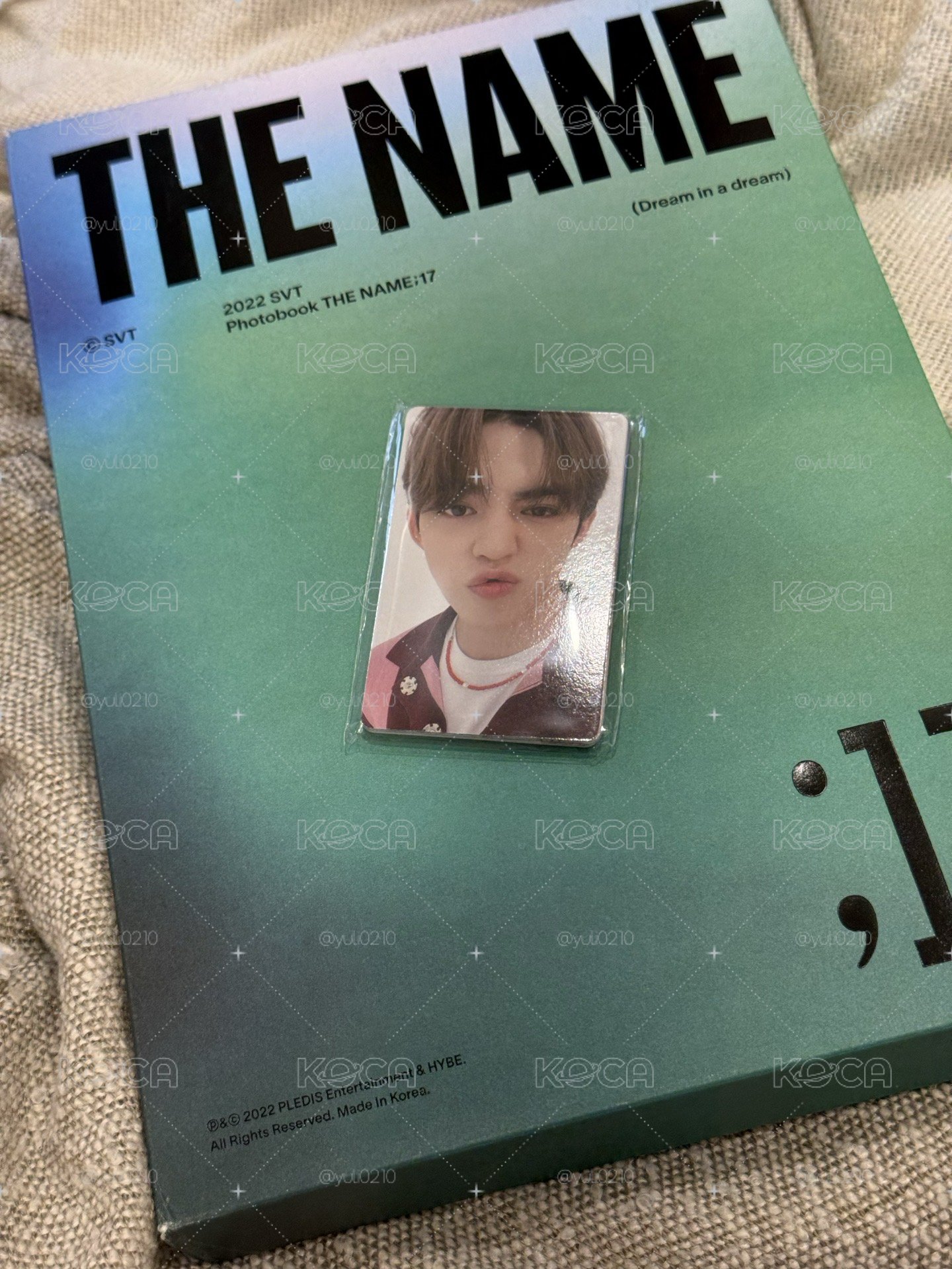 SEVENTEEN｜The Name寫真集