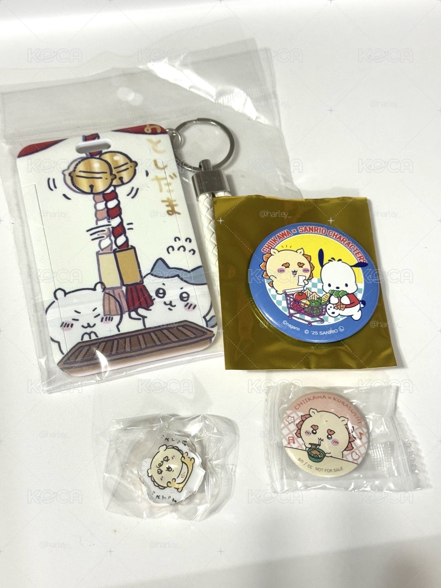 吉伊卡哇 獅薩 三麗鷗徽章 寶寶立牌 送卡套