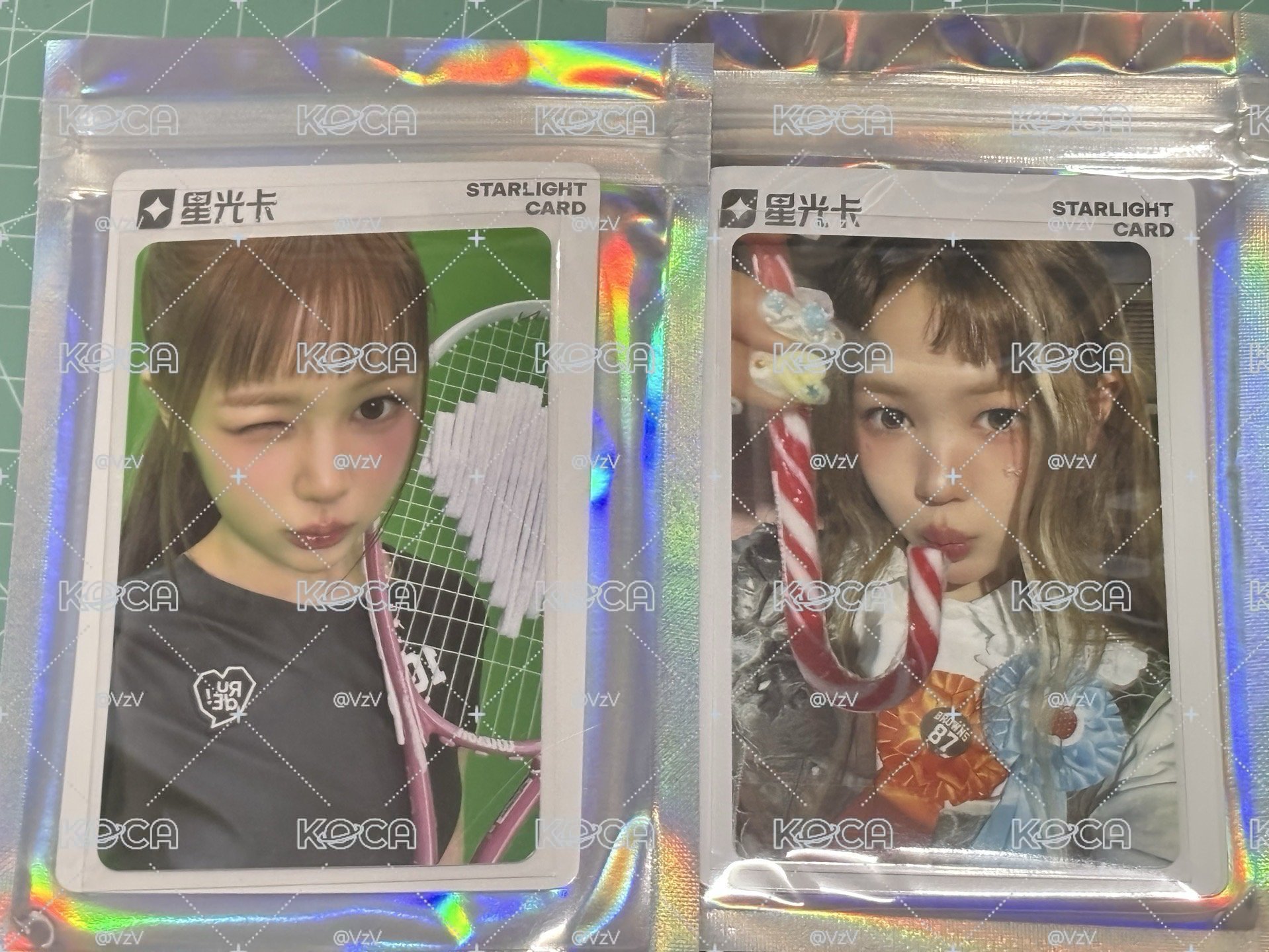 兩張Yeon 星光卡