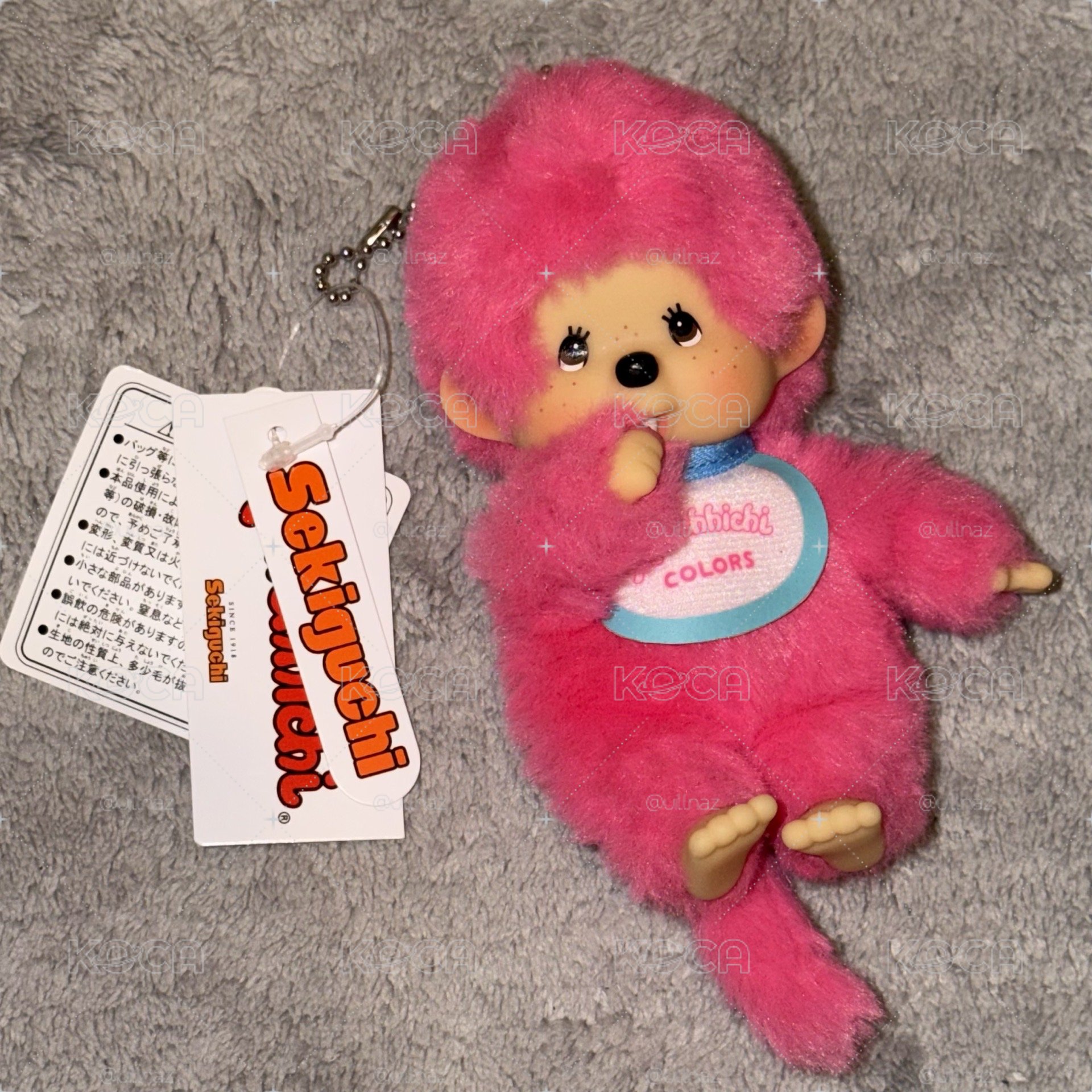Monchhichi 莓果粉 