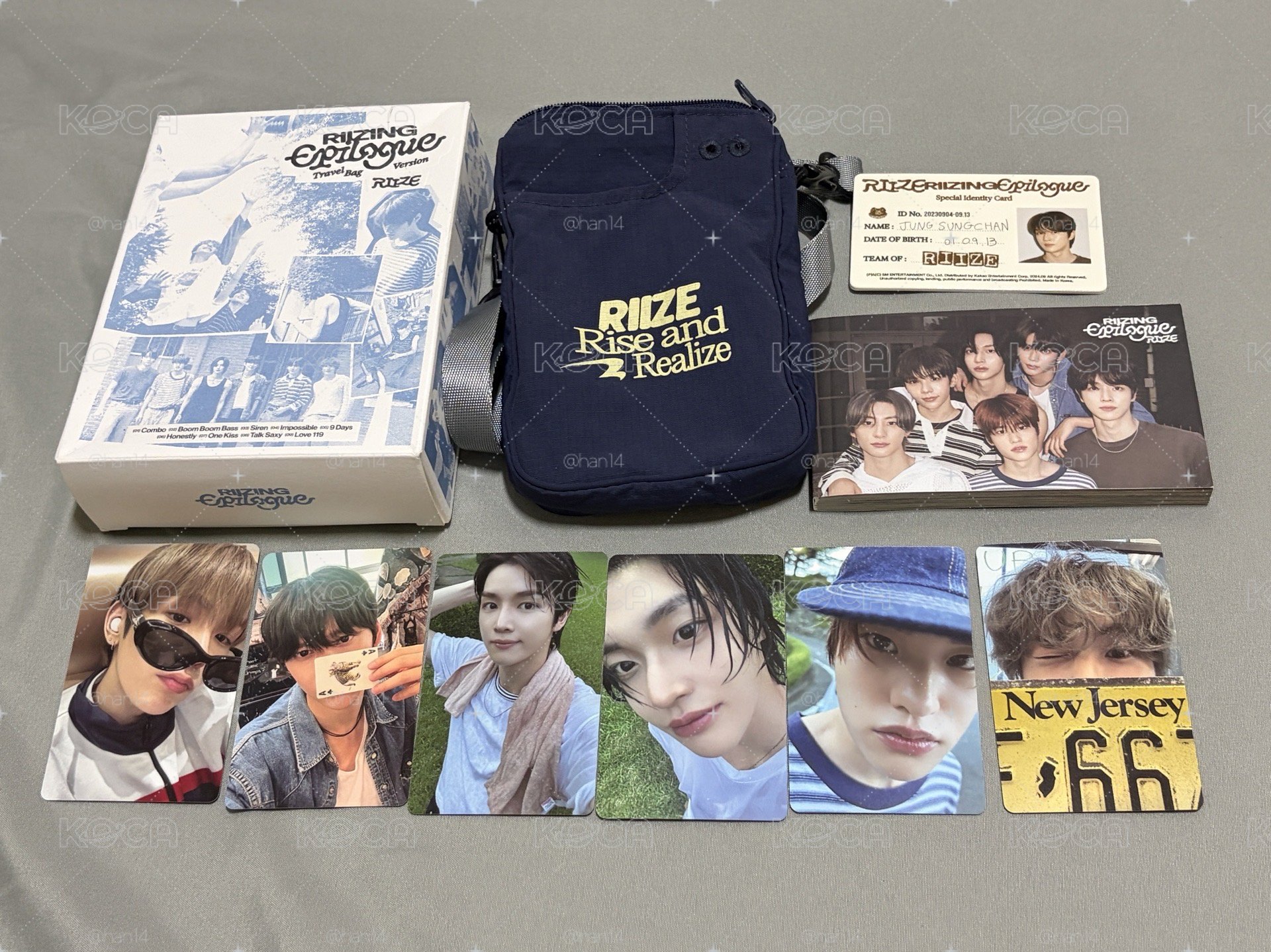 RIIZING EP 專輯 TRAVEL BAG VER.