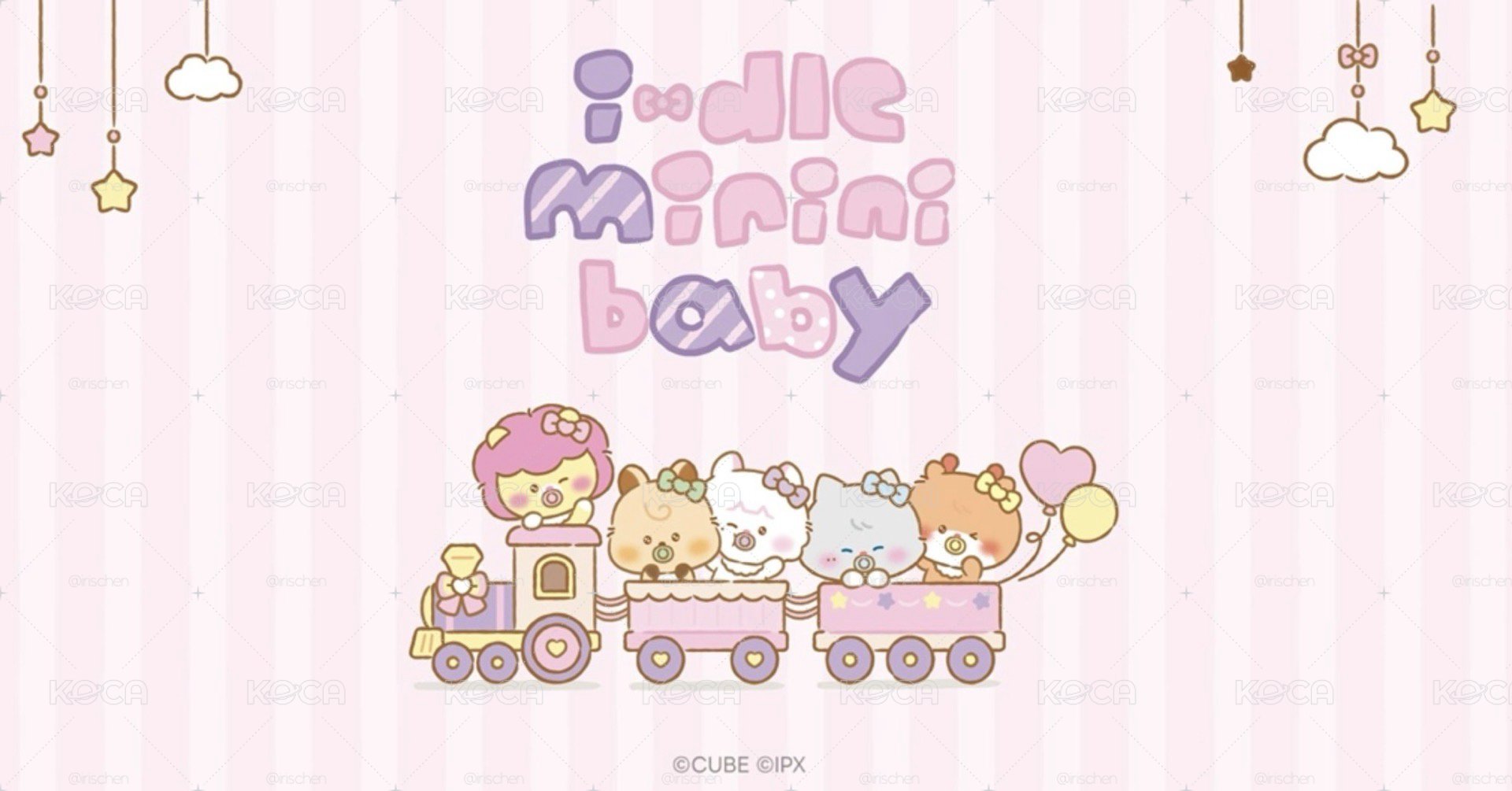 （線下預購）i-dle mininibaby快閃含滿額卡