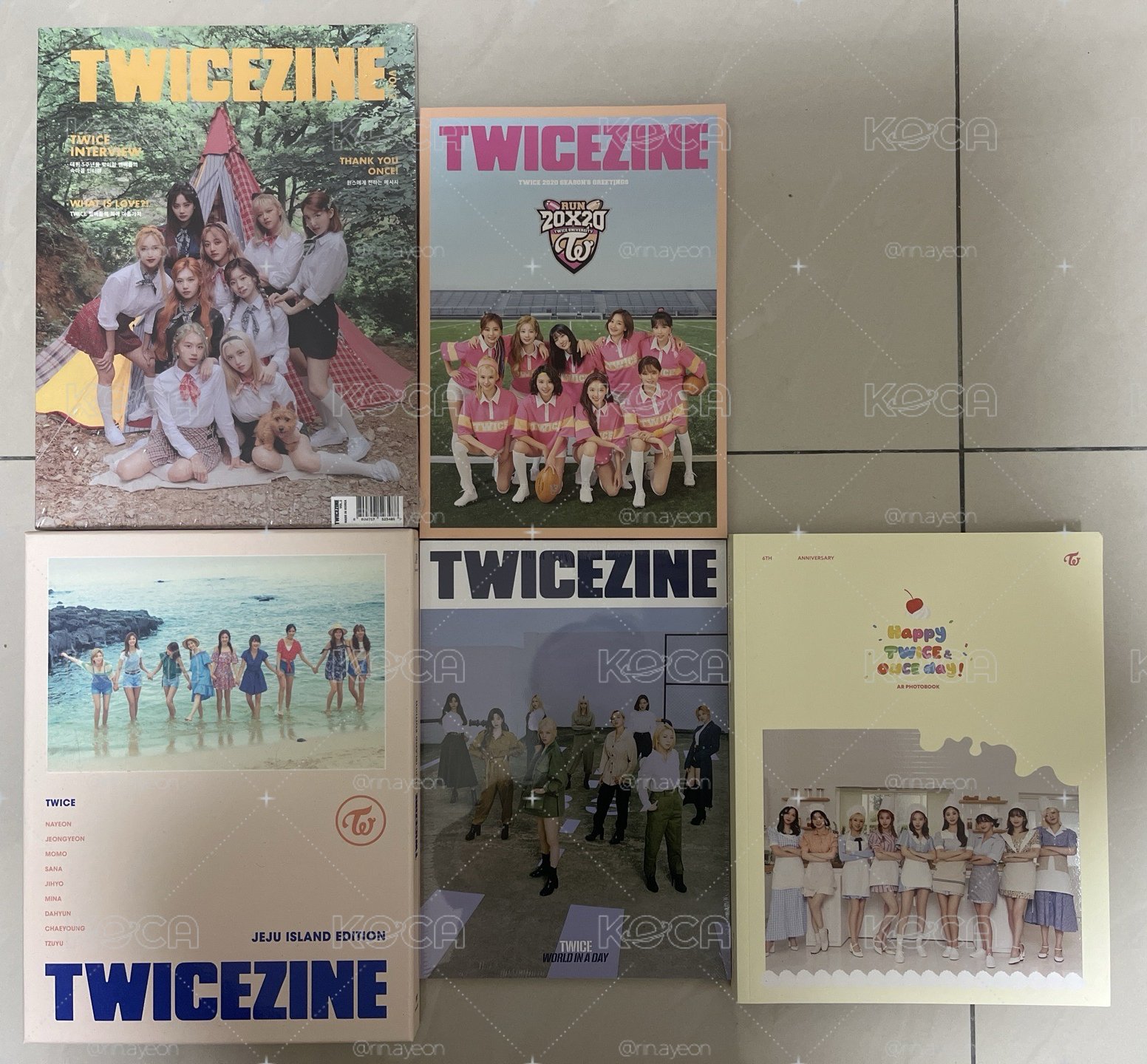 Twice 寫真書