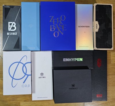 二手 出清 BE:FIRST SEVENTEEN AB6IX ASTRO ORβIT ENHYPEN THE BOYZ