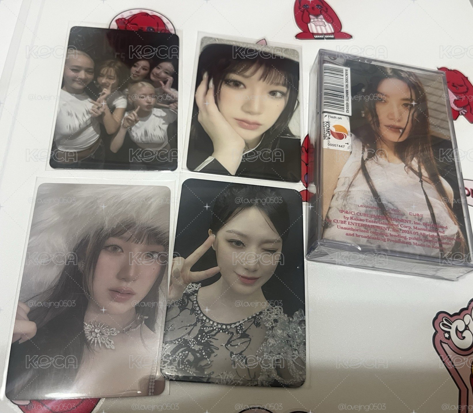 刷 卡帶未拆 特典 香港團卡
