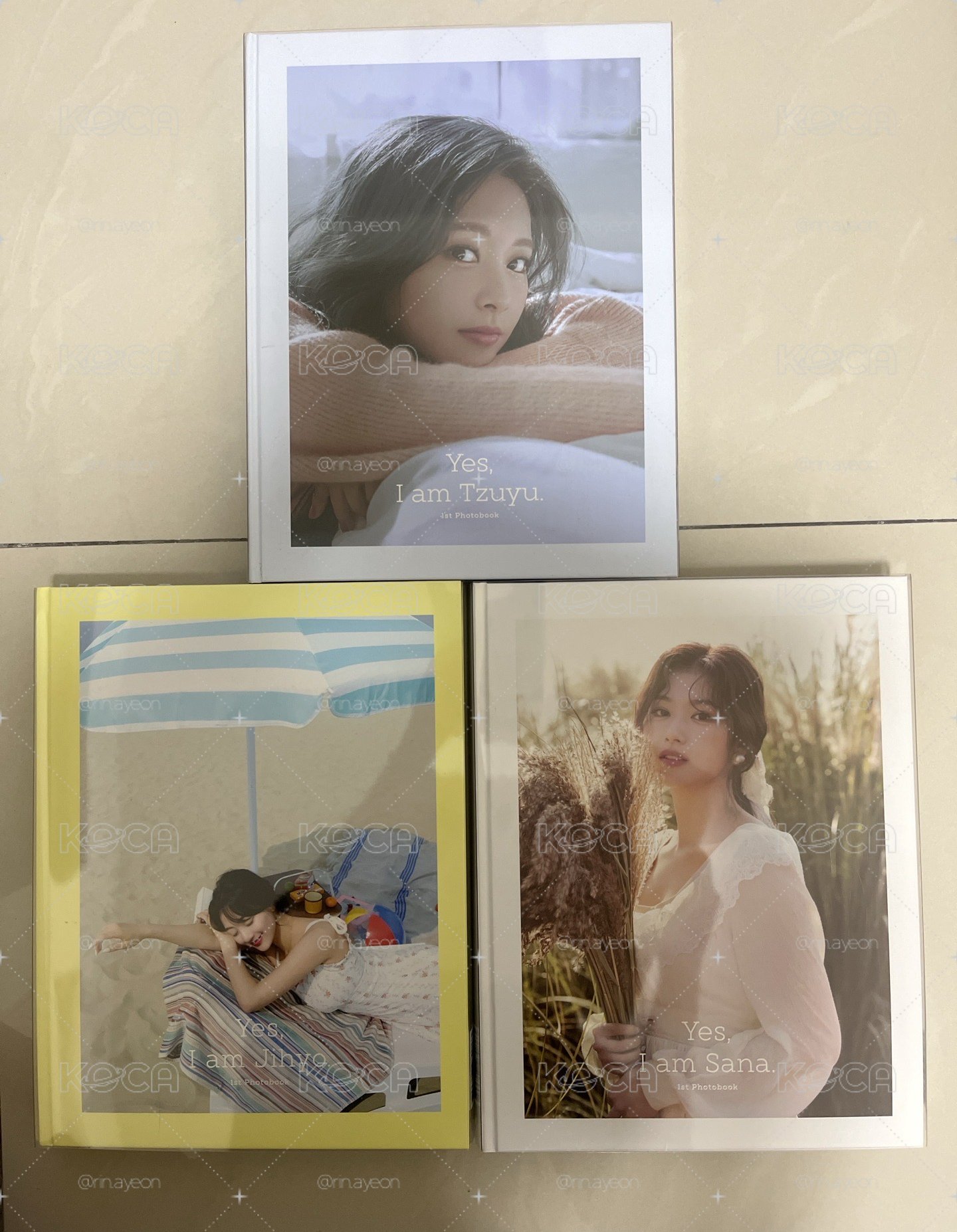 Twice Yes, i am寫真書