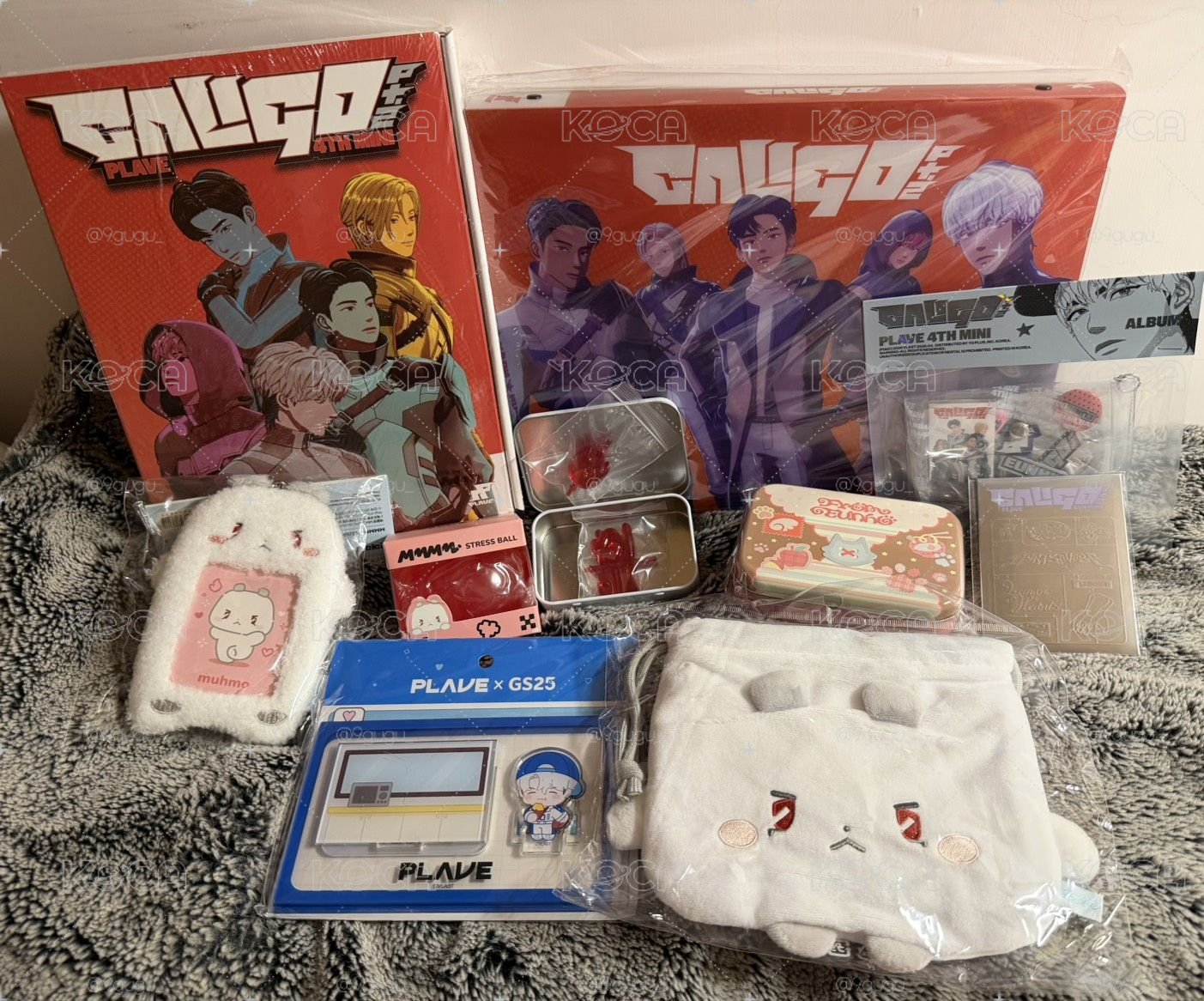 PLAVE ❤️銀虎手燈組