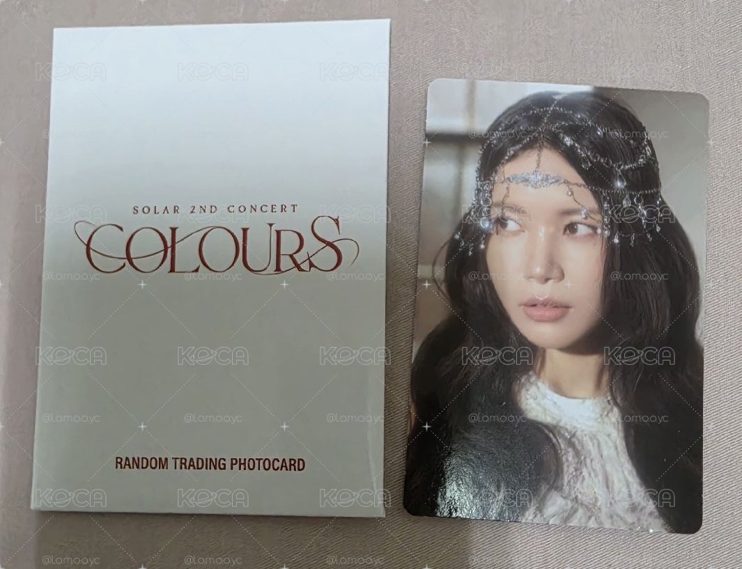 COLOURS 首爾場 未拆卡包