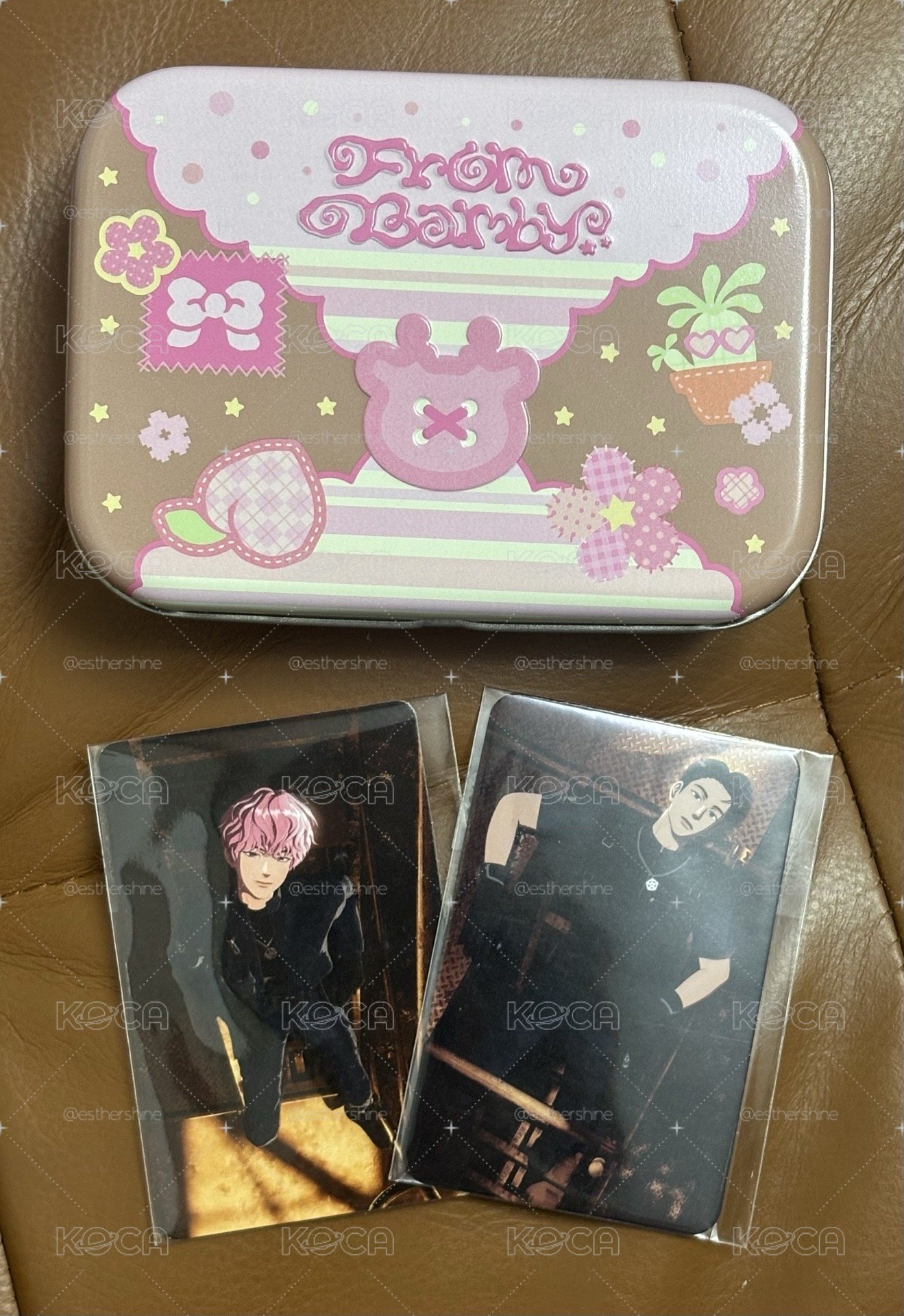 💗生日鐵盒（無餅乾）+💗🖤十咖特典
