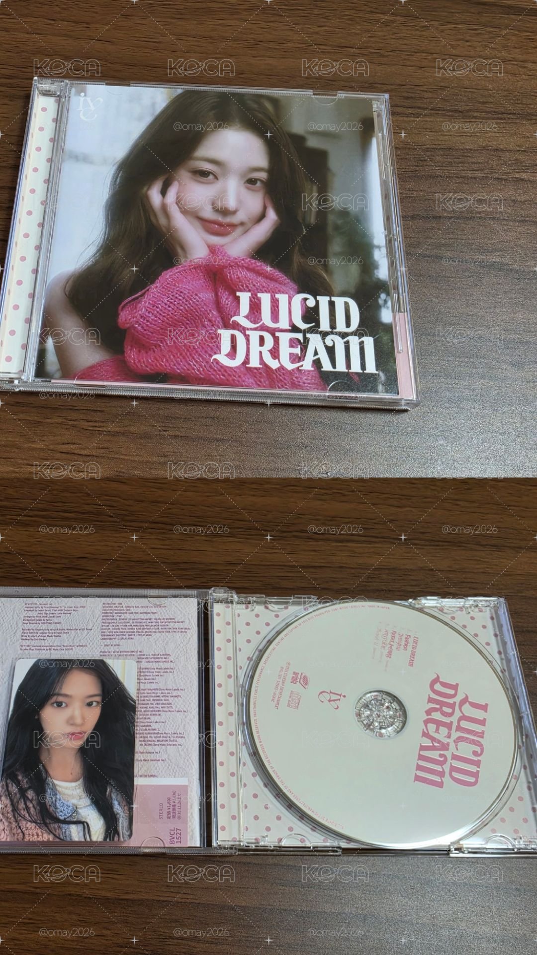 LUCID DREAM 個專、特別版、AS特典、團體封面小卡