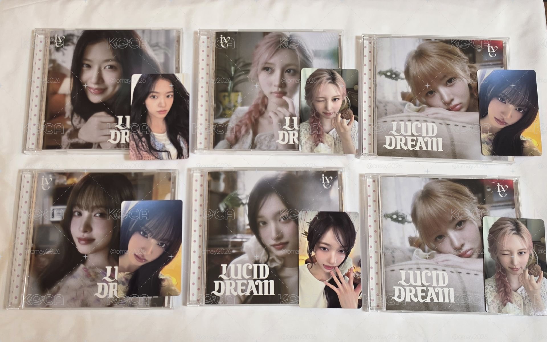 LUCID DREAM 個專、特別版、AS特典、團體封面小卡