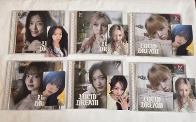 LUCID DREAM 個專、特別版、AS特典、團體封面小卡