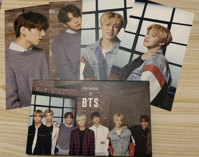 bts mediheal 明信片