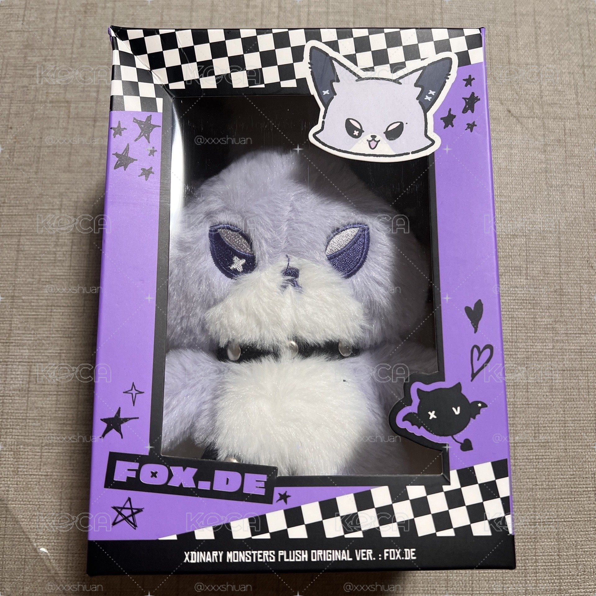 2nd世巡 娃娃玩偶 FOX.DE