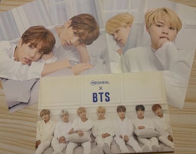 BTS Mediheal 明信片