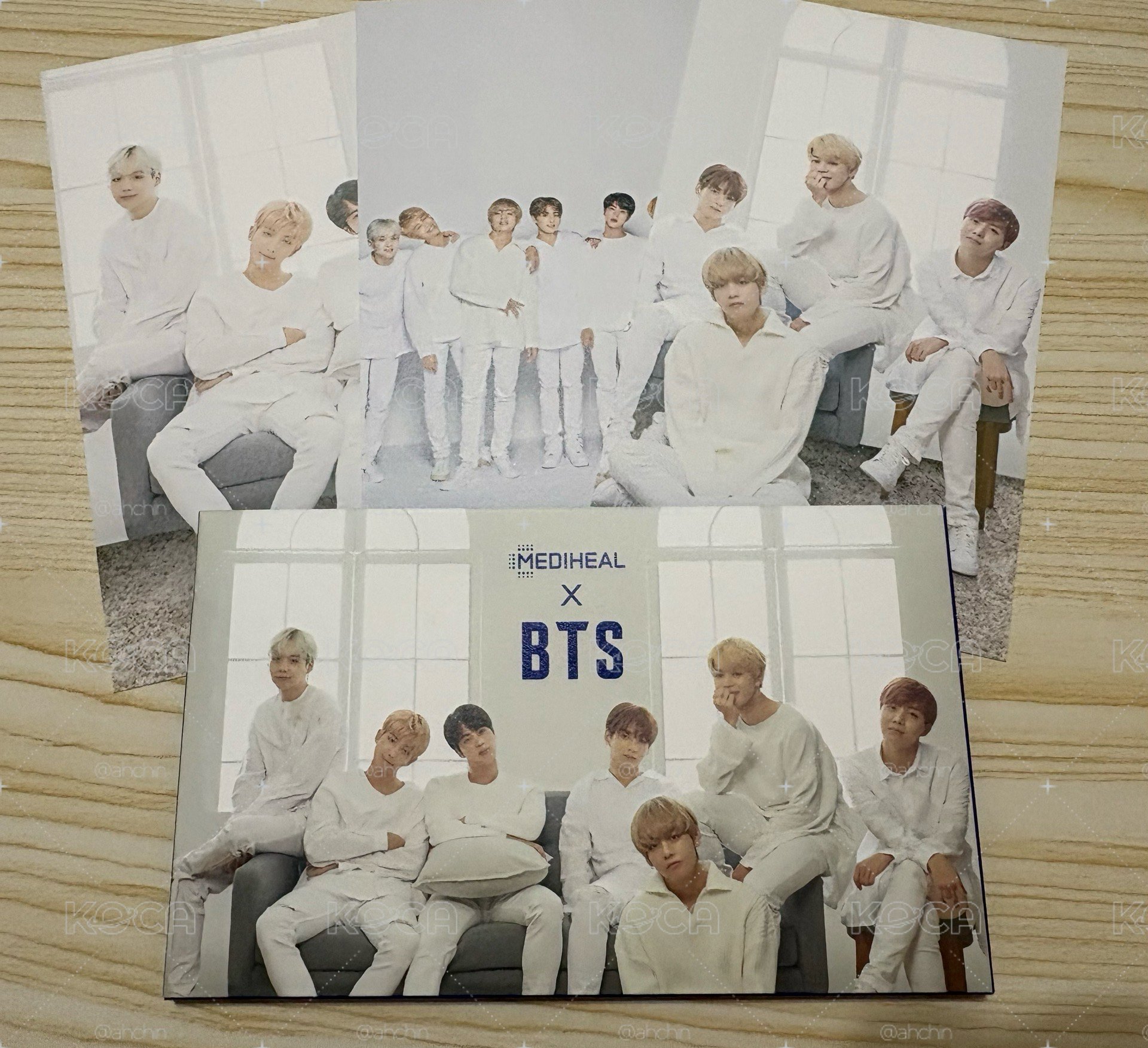 BTS Mediheal 明信片