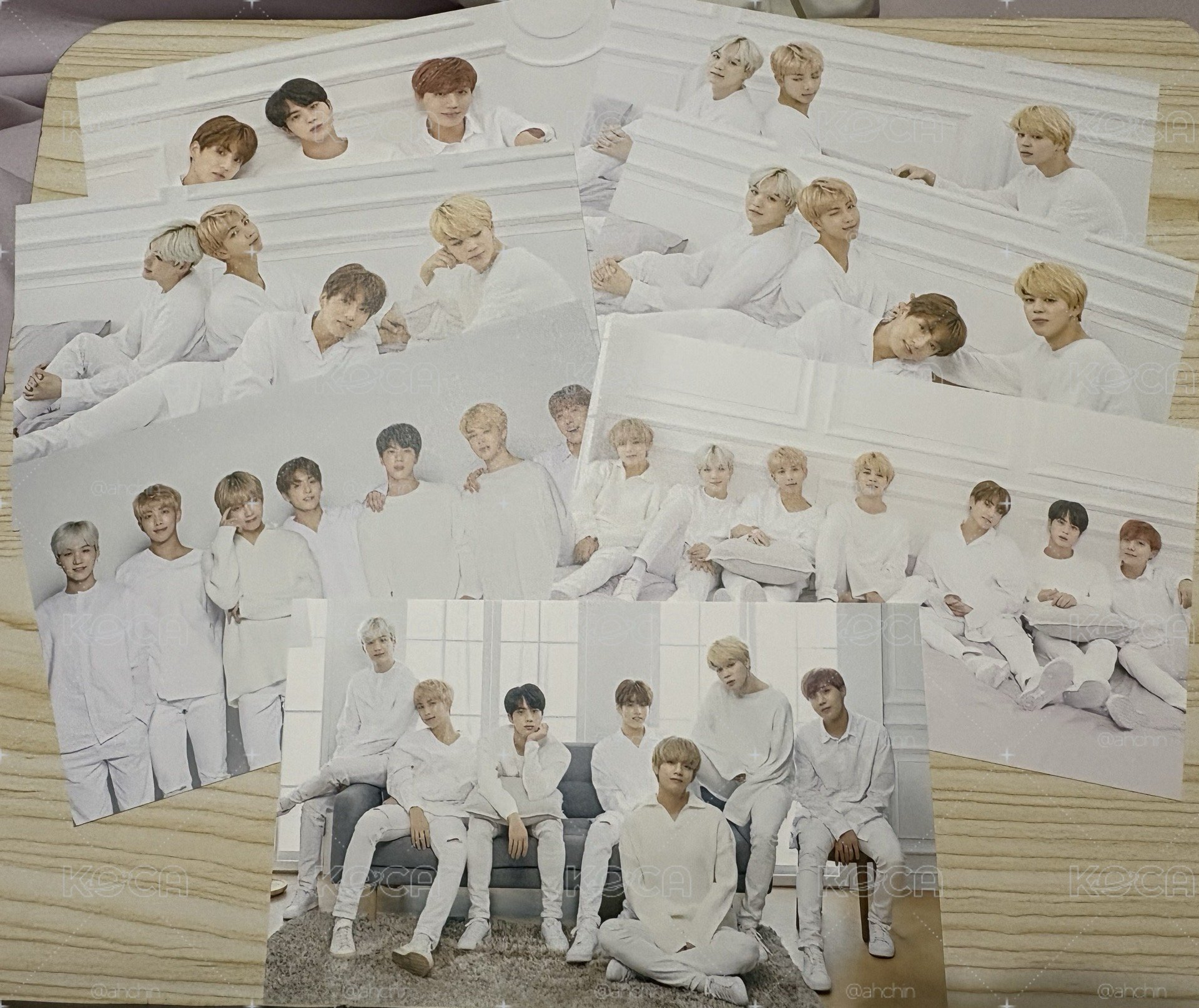 BTS Mediheal 明信片