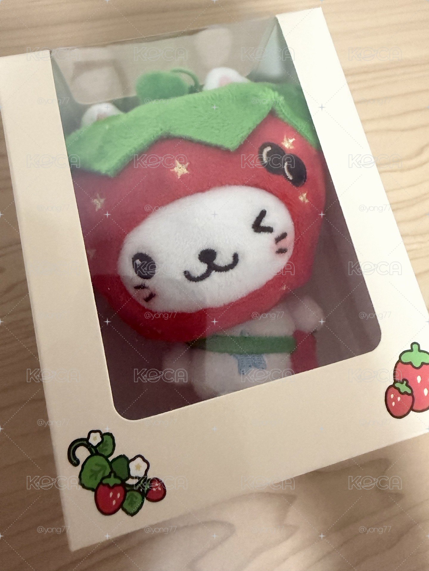 NCT Wish Yushi 草莓娃