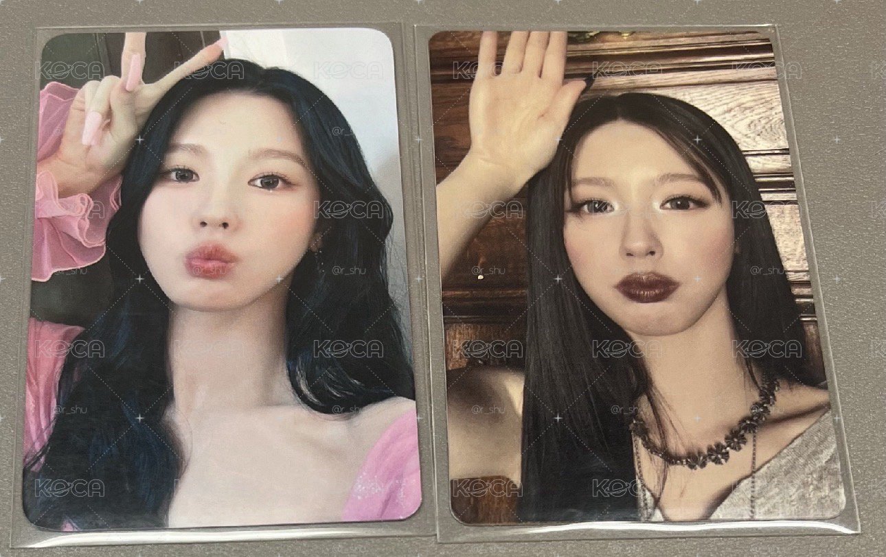 代掛 麵兩張小卡
