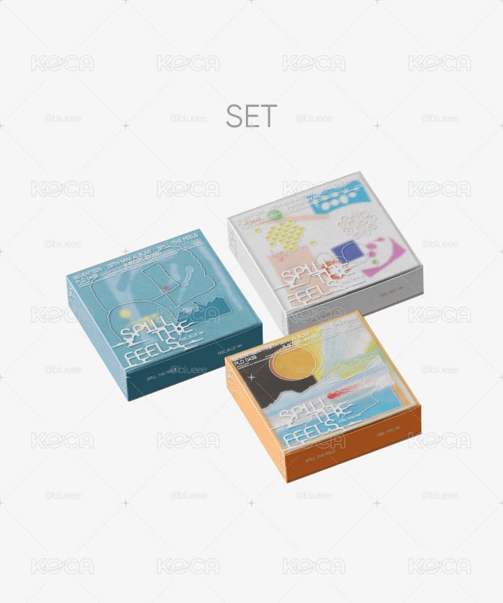 SEVENTEEN SPILL THE FEELS SET 一套合售 全專未拆 
