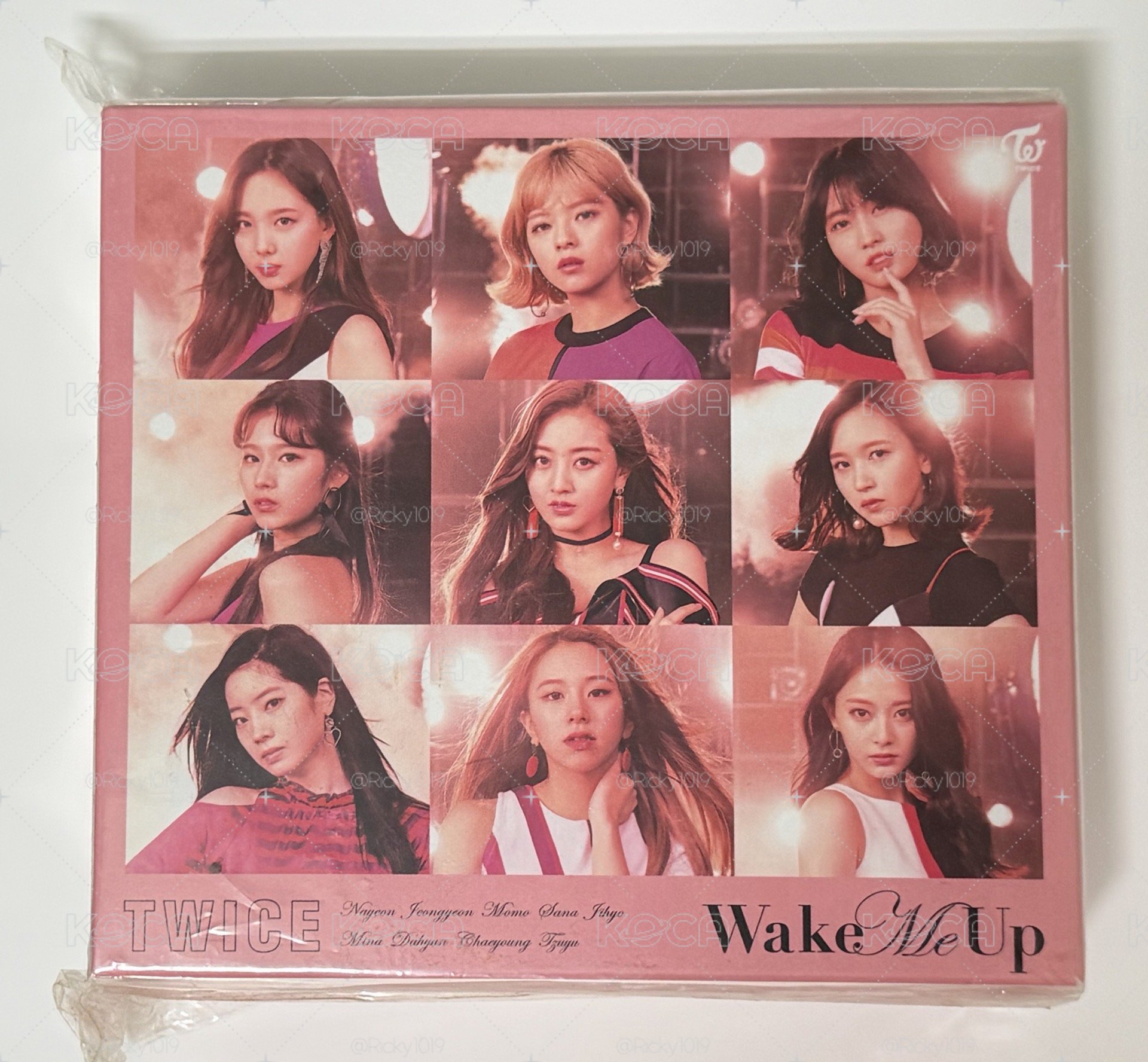 TWICE 日本單曲 Wake Me Up 空專+收納盒