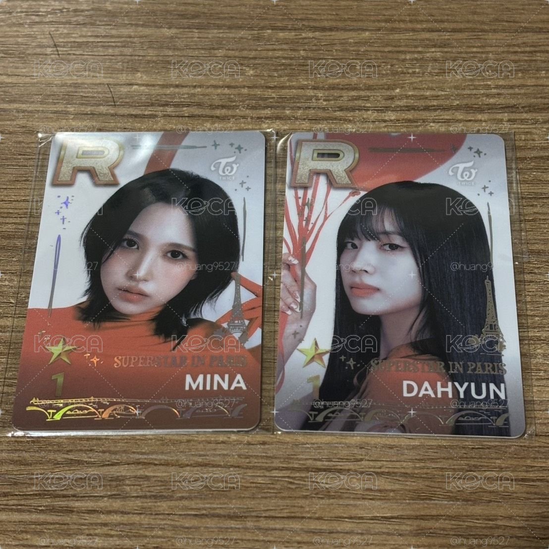 MINA 多賢 巴黎遊戲卡