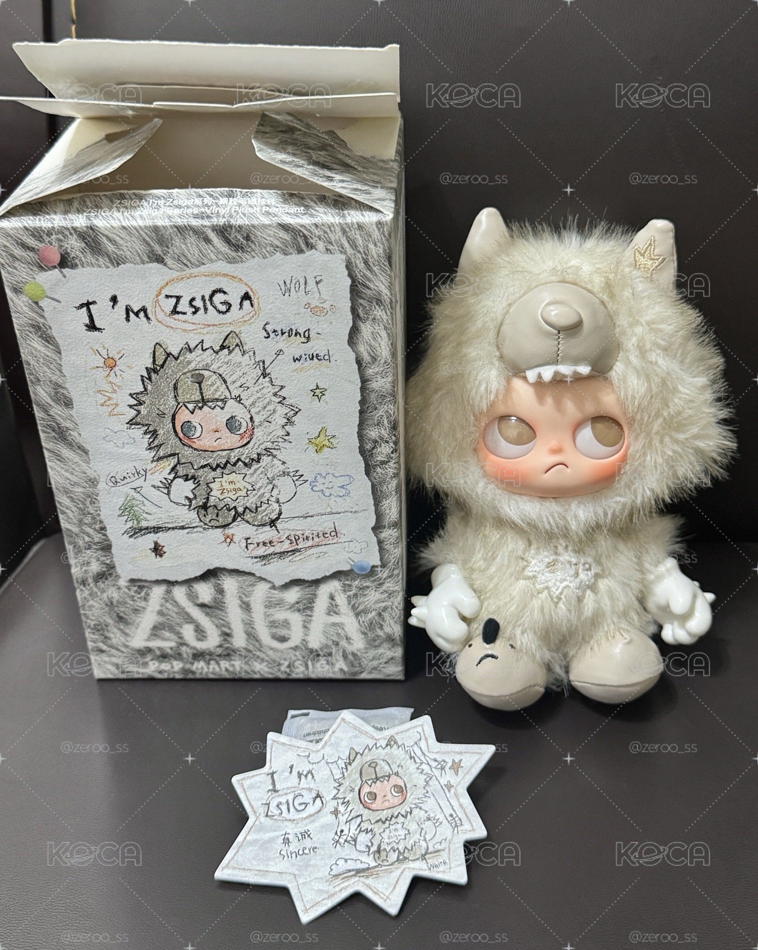 Zsiga 白色 真誠