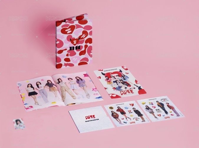 Apee 品牌大使禮盒 + 代言卡 賢/Ahyeon 現貨