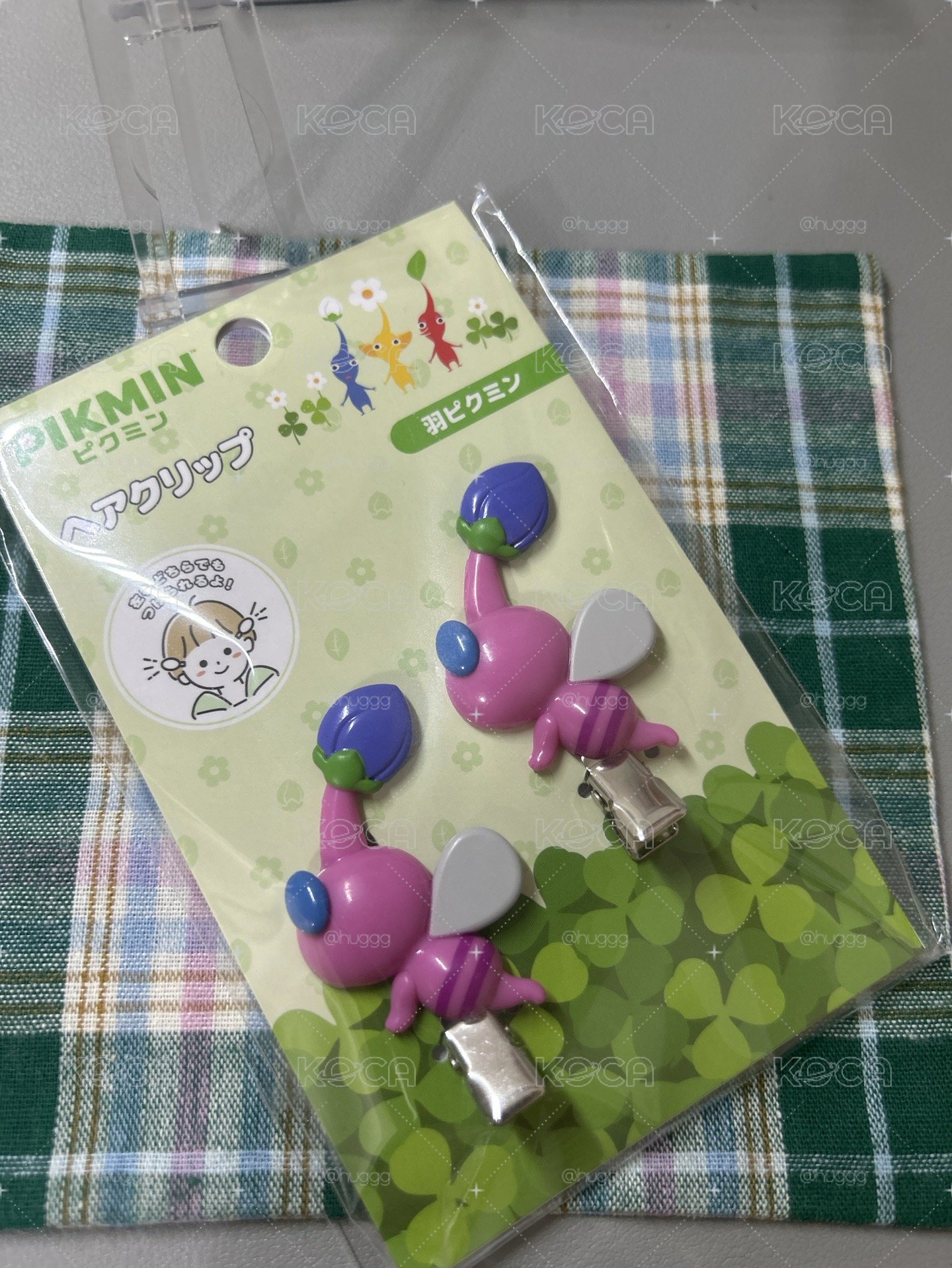 羽翅皮克敏髮夾
