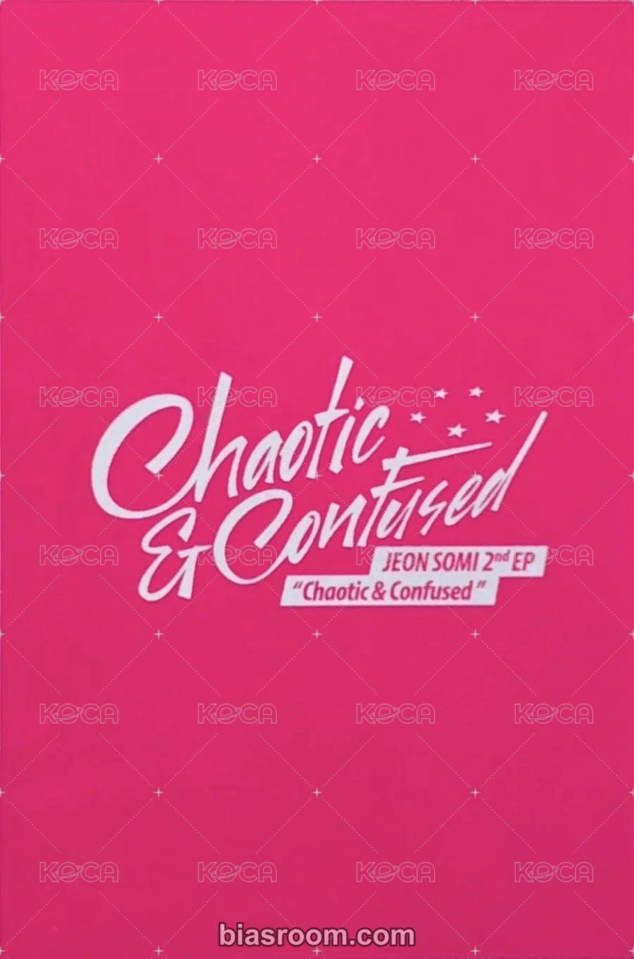 迷2 Chaotic ver. 專輯卡 Lenticular Card 背面