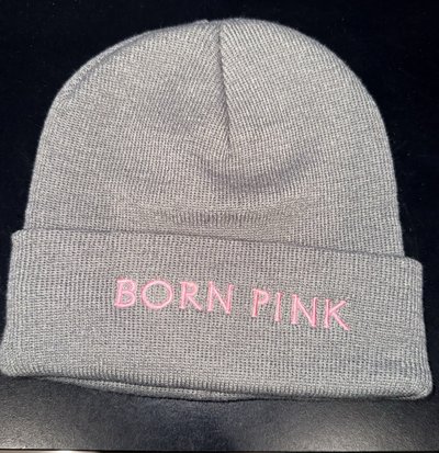 Born Pink 毛帽 灰