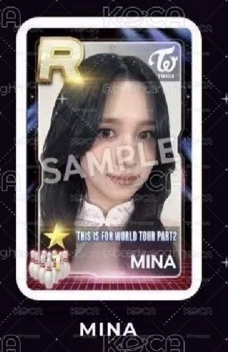 TWICE SUPERSTAR THIS IS FOR PART2 遊戲卡 