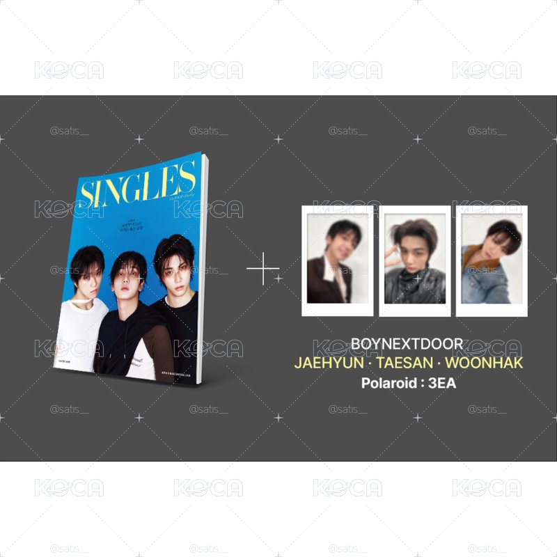singles 八月雜誌 拍立得