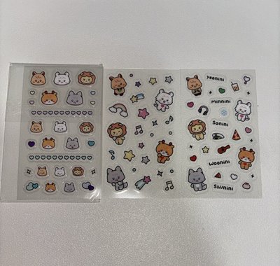 ⭐️idle鐵盒貼紙組