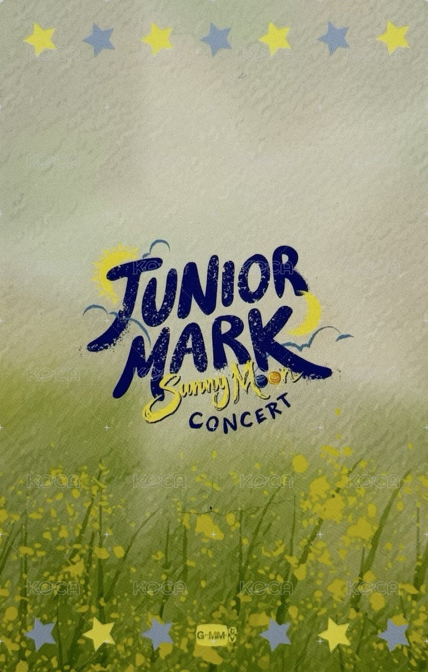 JUNIORMARK SunnyMoon CONCERT  隨機卡  背面