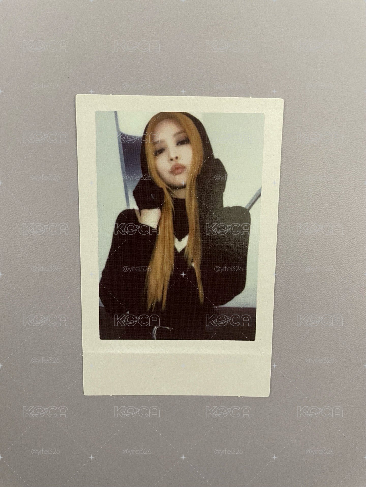 BORN PINK專輯卡 Gray ver.Pola A ver.