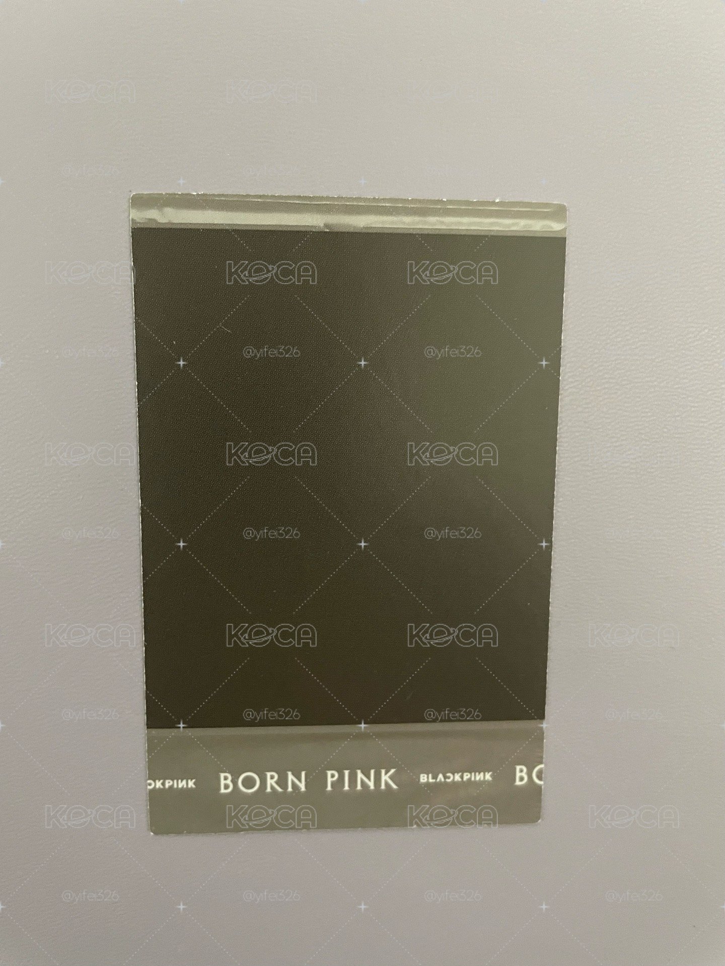 BORN PINK ##ü F Gray ver.Pola A ver.