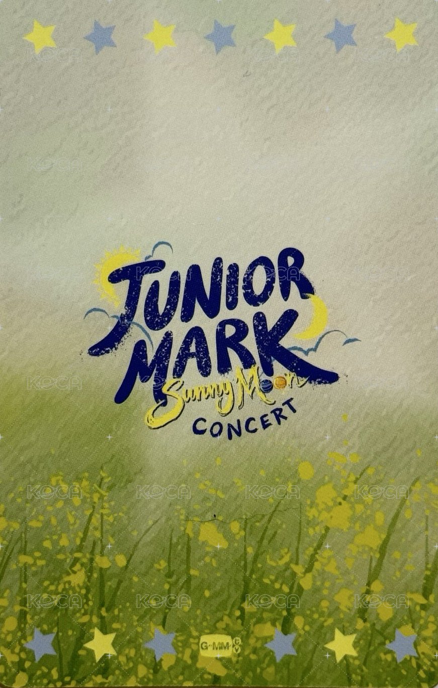 JUNIORMARK SunnyMoon CONCERT  隨機卡  背面