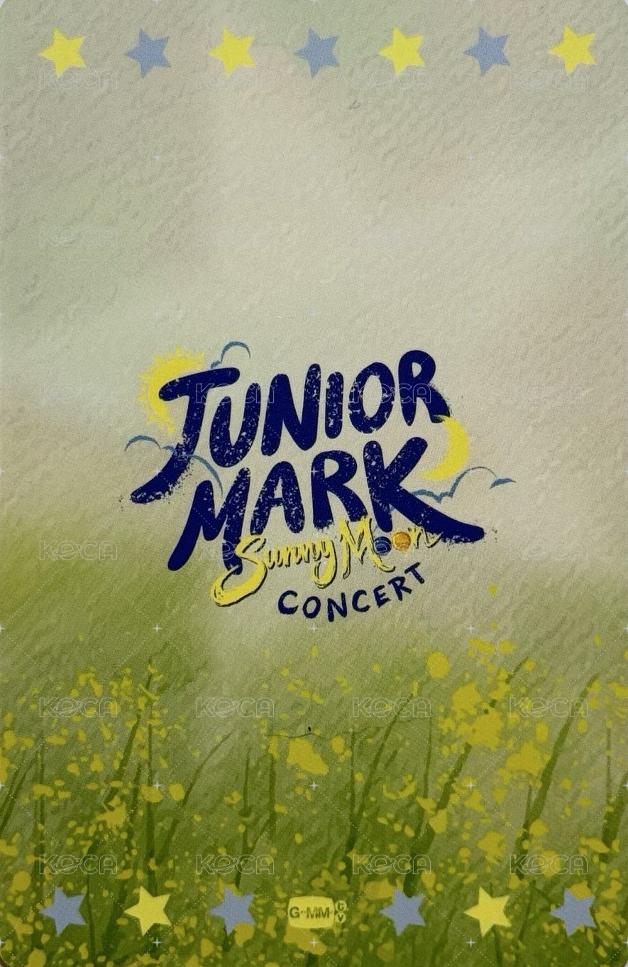 JUNIORMARK SunnyMoon CONCERT  隨機卡  背面