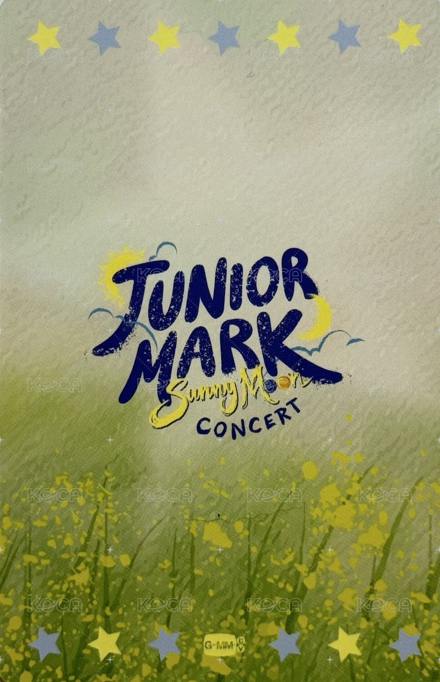 JUNIORMARK SunnyMoon CONCERT  隨機卡  背面