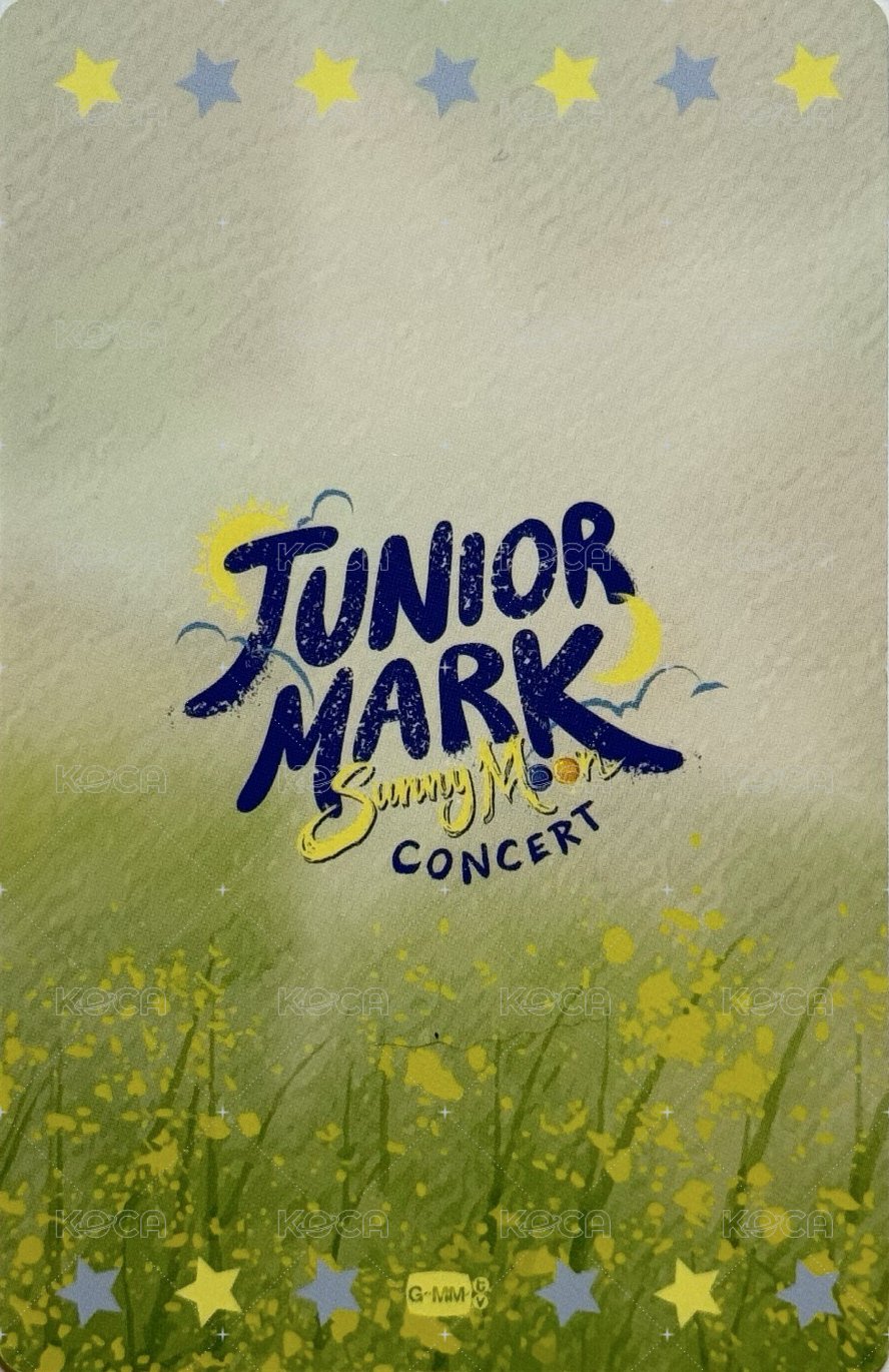 JUNIORMARK SunnyMoon CONCERT  隨機卡  背面