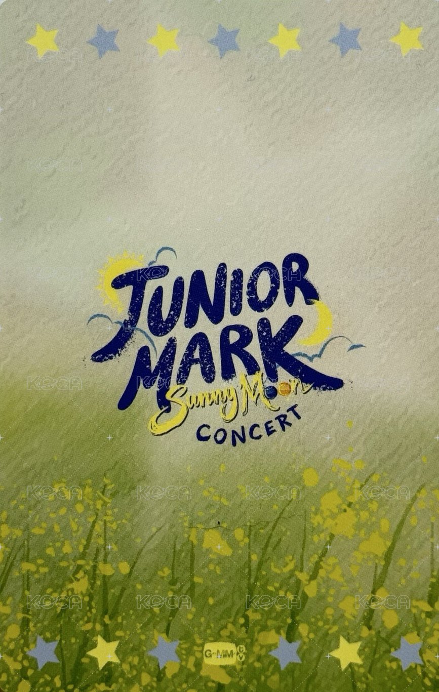 JUNIORMARK SunnyMoon CONCERT  隨機卡  背面