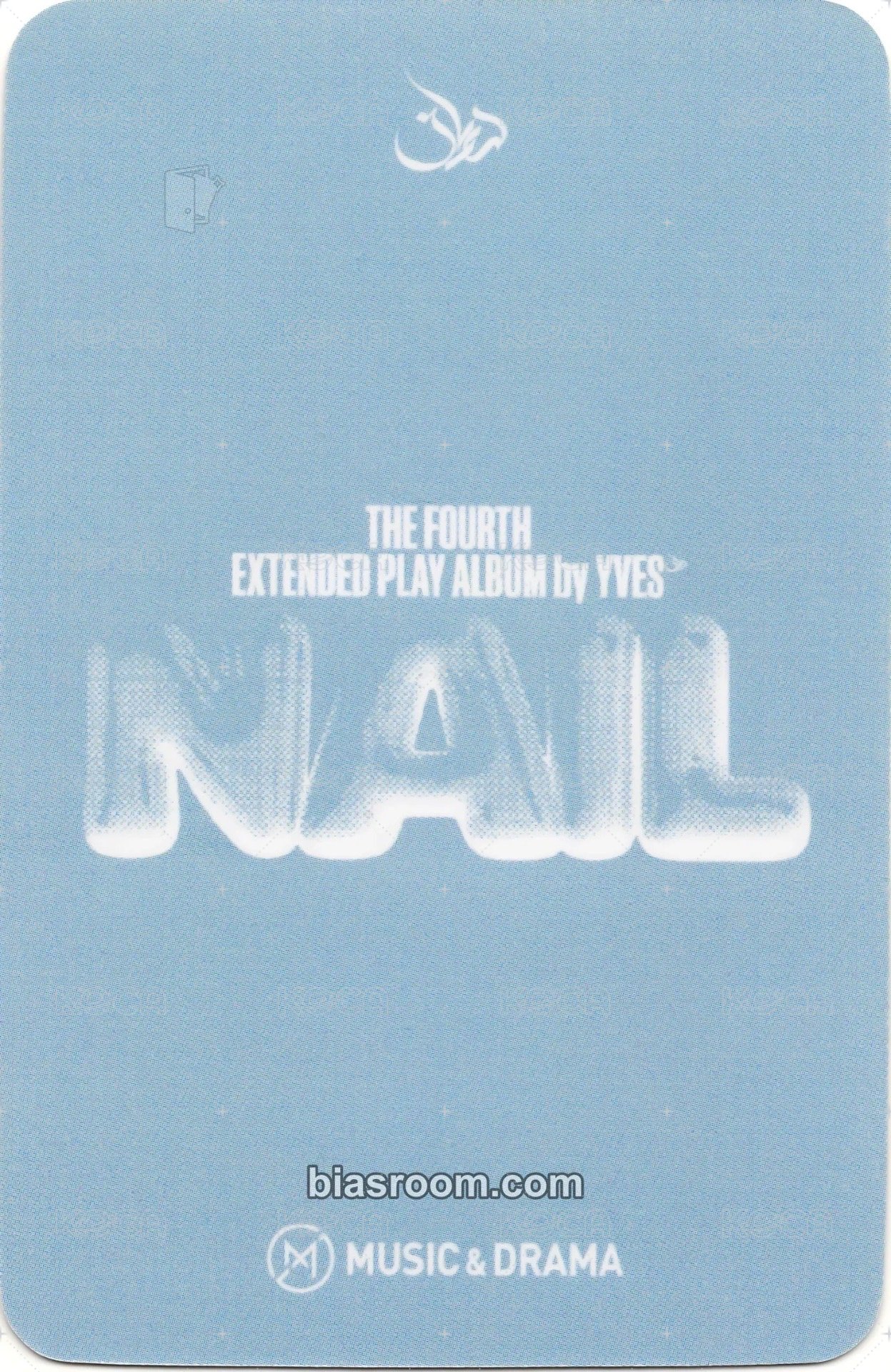 NAIL md 2.0 簽售卡 心動 背面