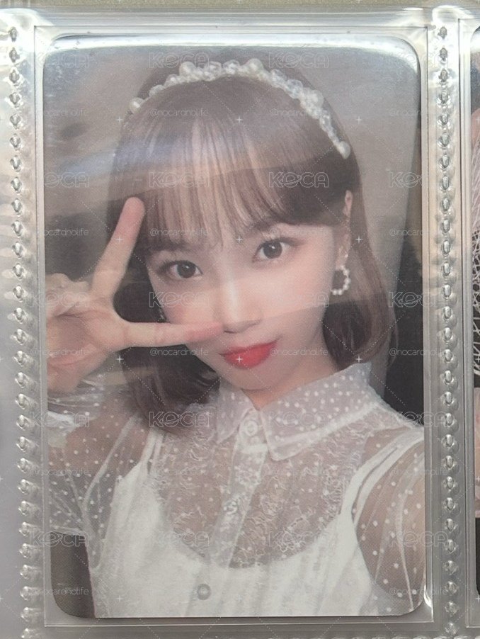 IZ*ONE chaewon 2020 線上演唱會 k4 特典卡 