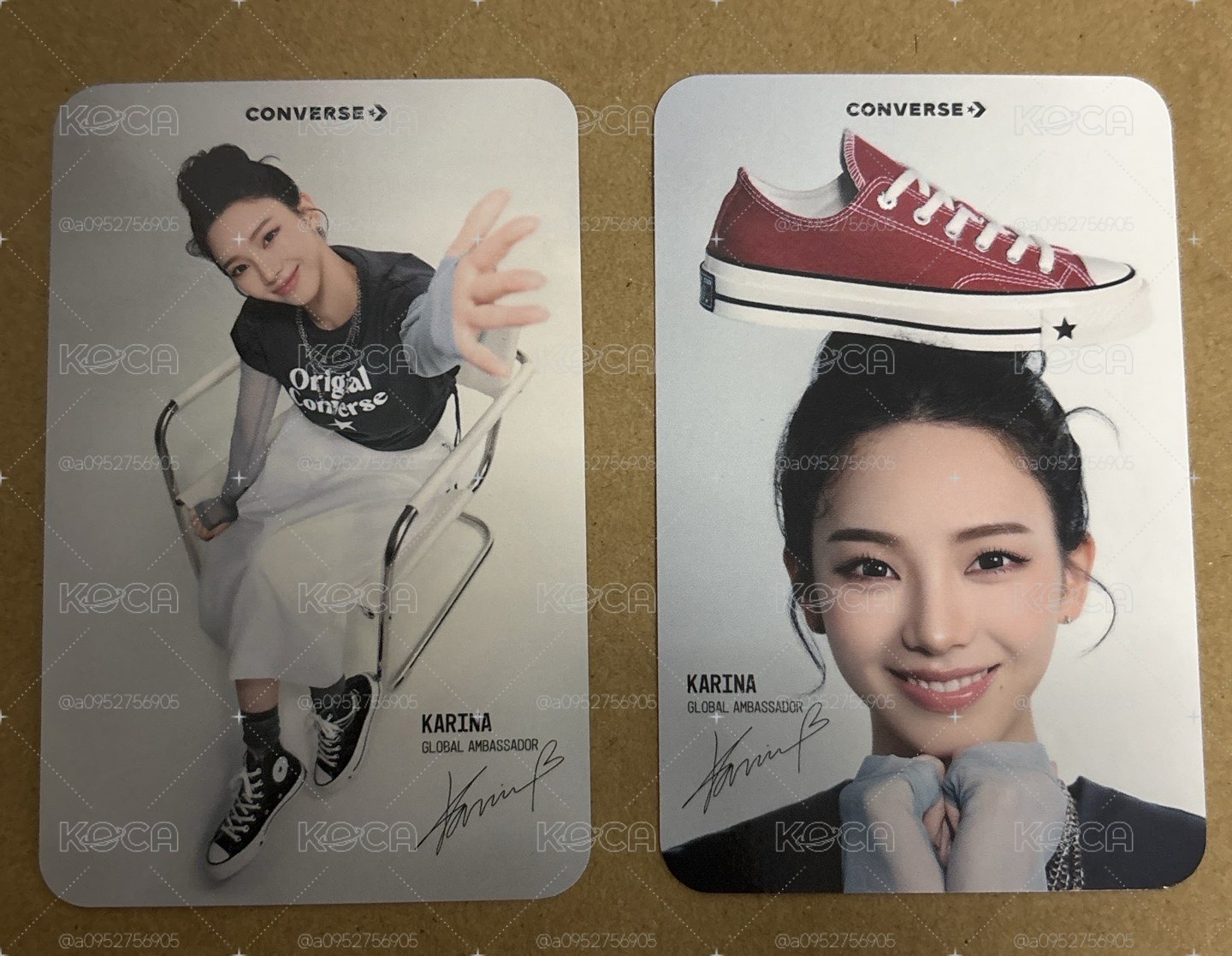 (瑕)Converse 代言卡